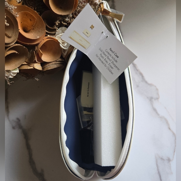 Kate Spade Poppies Pencil Case Set NWT - Picture 5 of 5